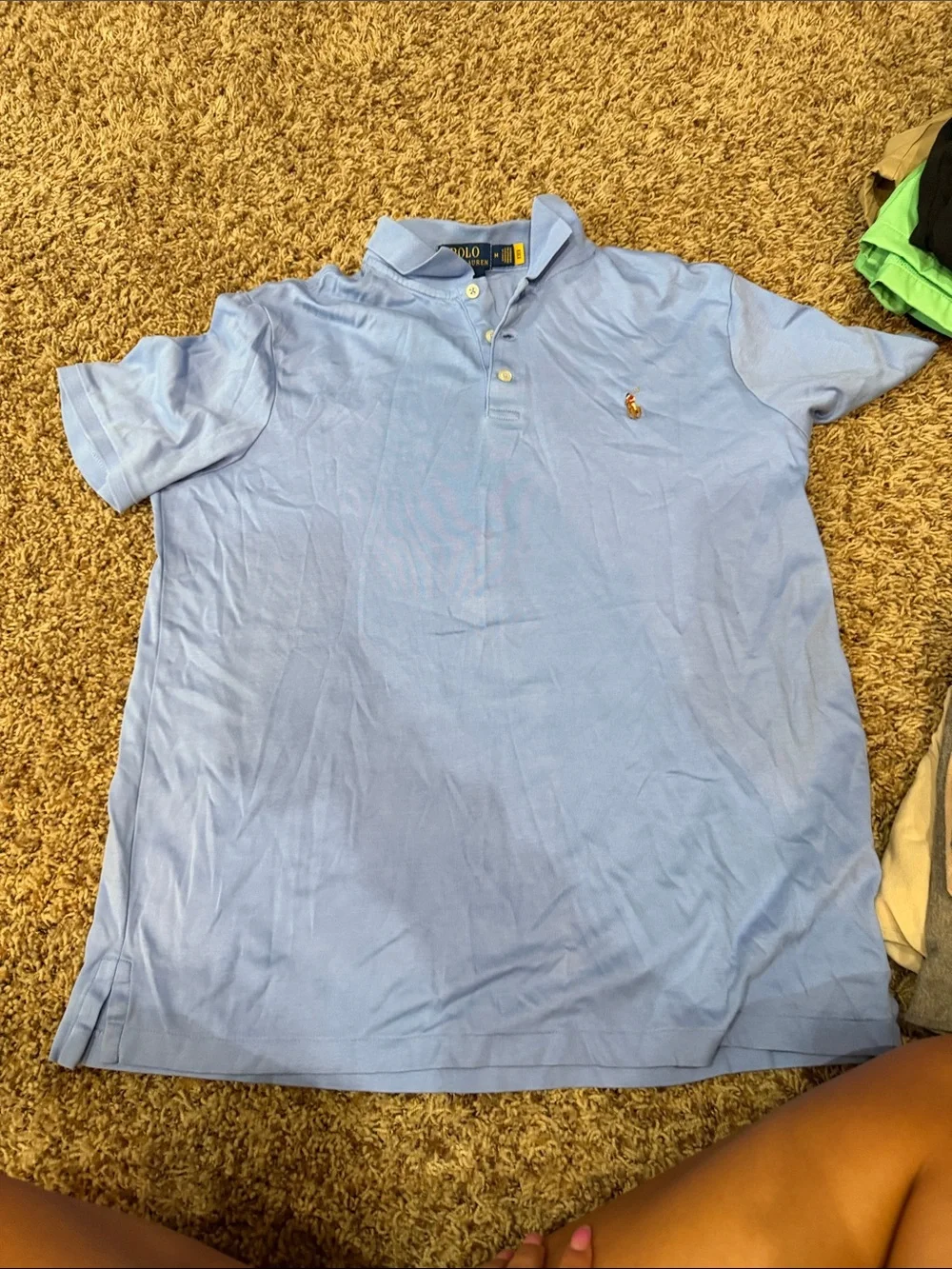 Ralph Lauren Light Blue Men's Polo Shirt
